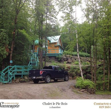 상트-알렉시-데-몽 Chalets De La Riviere Sacacomie 빌라 외부 사진