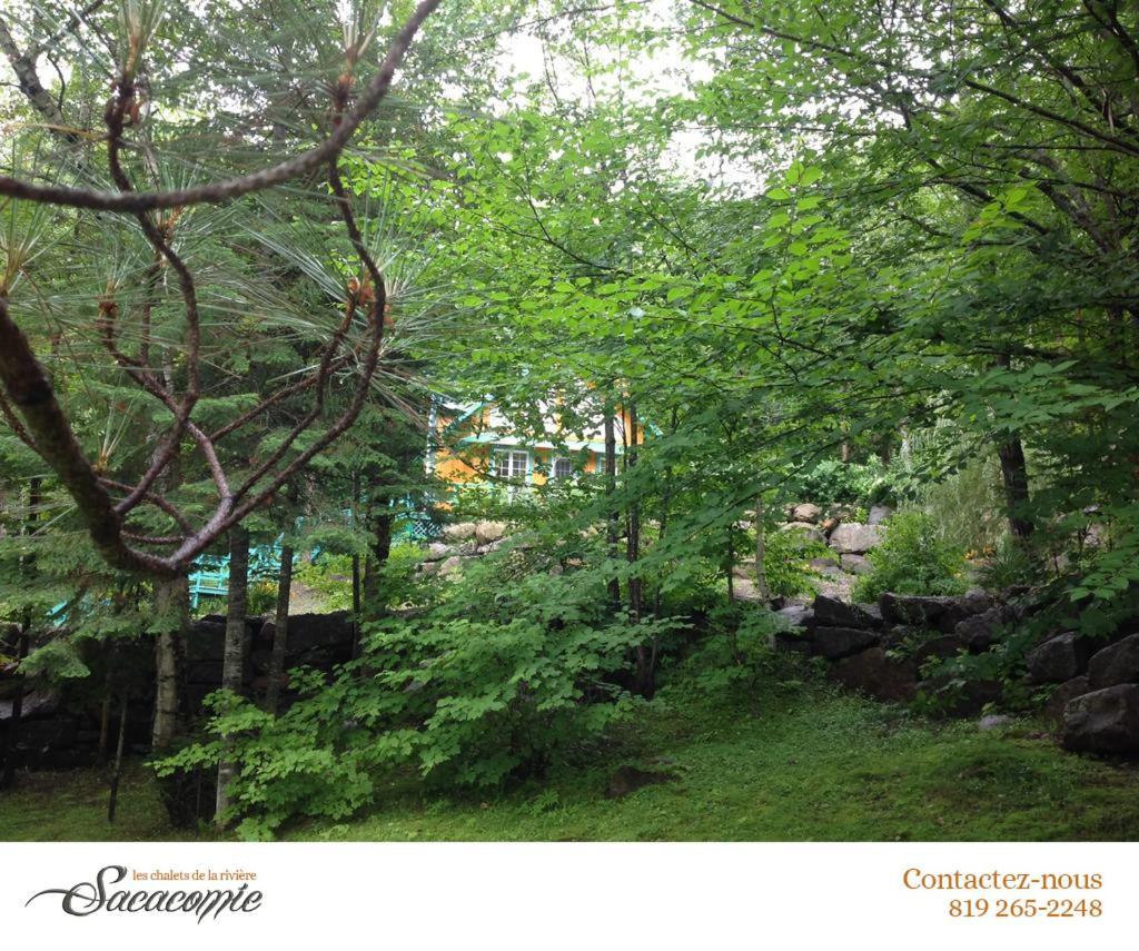 상트-알렉시-데-몽 Chalets De La Riviere Sacacomie 빌라 외부 사진
