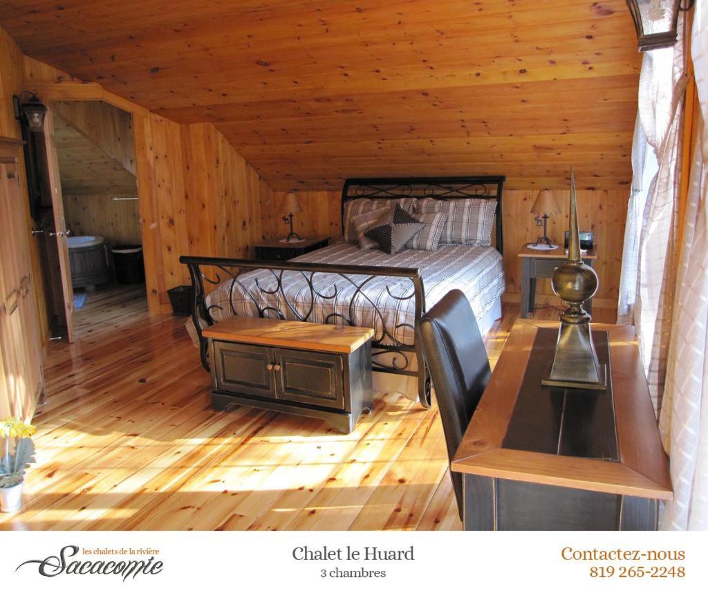 상트-알렉시-데-몽 Chalets De La Riviere Sacacomie 빌라 외부 사진