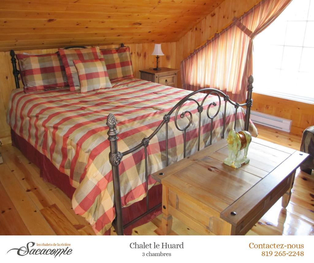 상트-알렉시-데-몽 Chalets De La Riviere Sacacomie 빌라 외부 사진