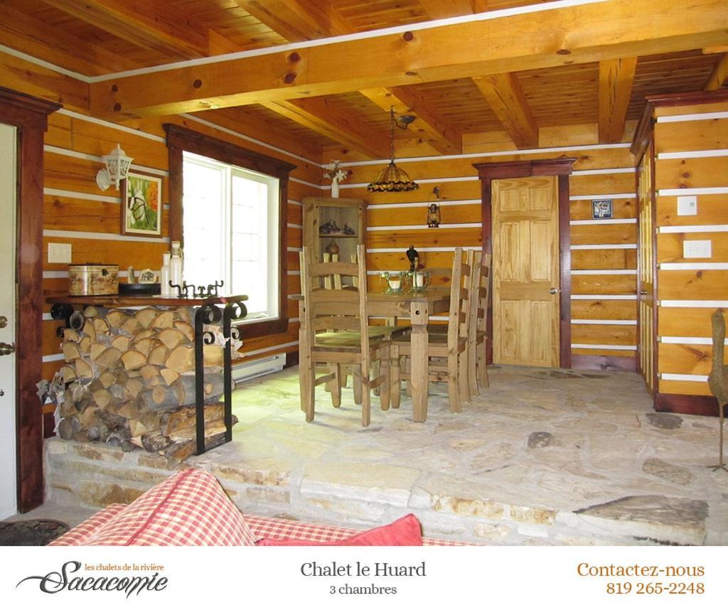 상트-알렉시-데-몽 Chalets De La Riviere Sacacomie 빌라 외부 사진