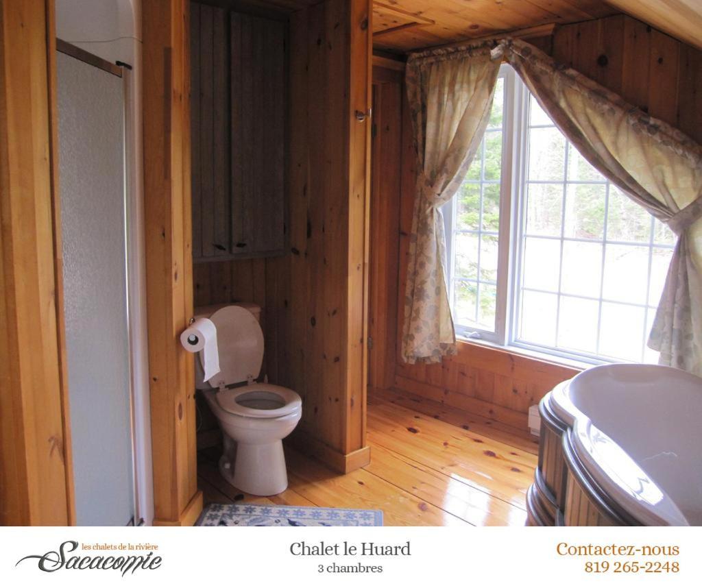상트-알렉시-데-몽 Chalets De La Riviere Sacacomie 빌라 외부 사진