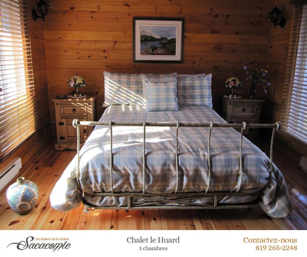 상트-알렉시-데-몽 Chalets De La Riviere Sacacomie 빌라 외부 사진