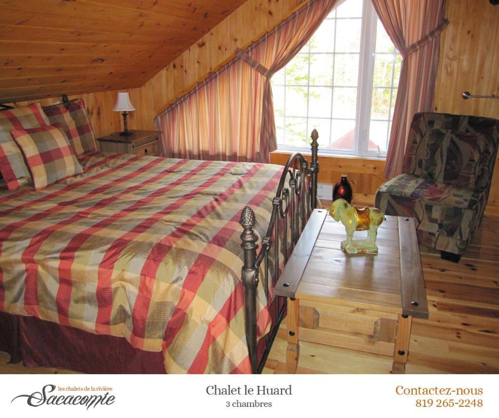 상트-알렉시-데-몽 Chalets De La Riviere Sacacomie 빌라 외부 사진