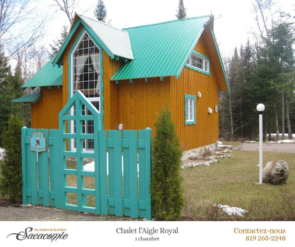 상트-알렉시-데-몽 Chalets De La Riviere Sacacomie 빌라 외부 사진