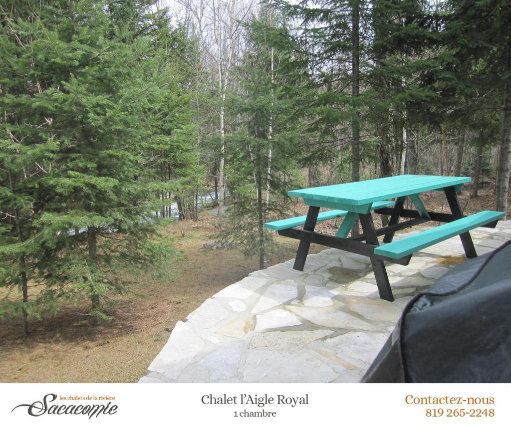 상트-알렉시-데-몽 Chalets De La Riviere Sacacomie 빌라 외부 사진